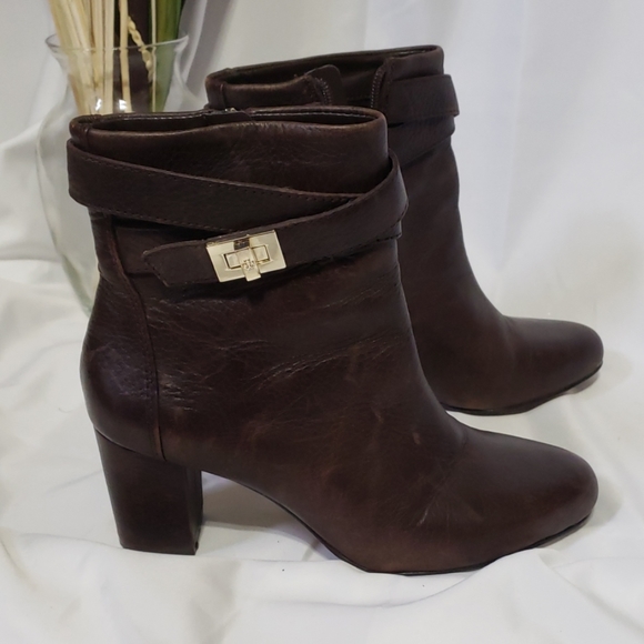 Ann Taylor Shoes - Ann Taylor Leather Ankle Boots